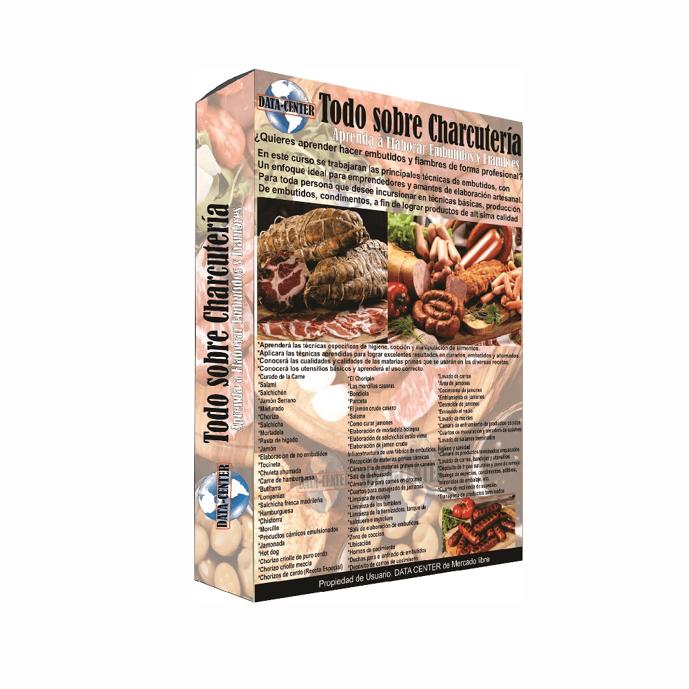 Curso Embutidos, Chacinados, Charcutería