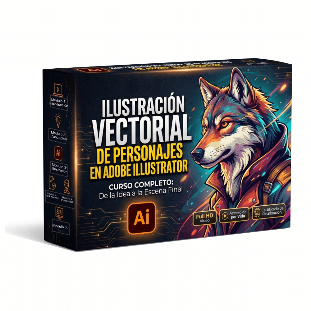 Ilustración Vectorial de Personajes en Adobe Illustrator