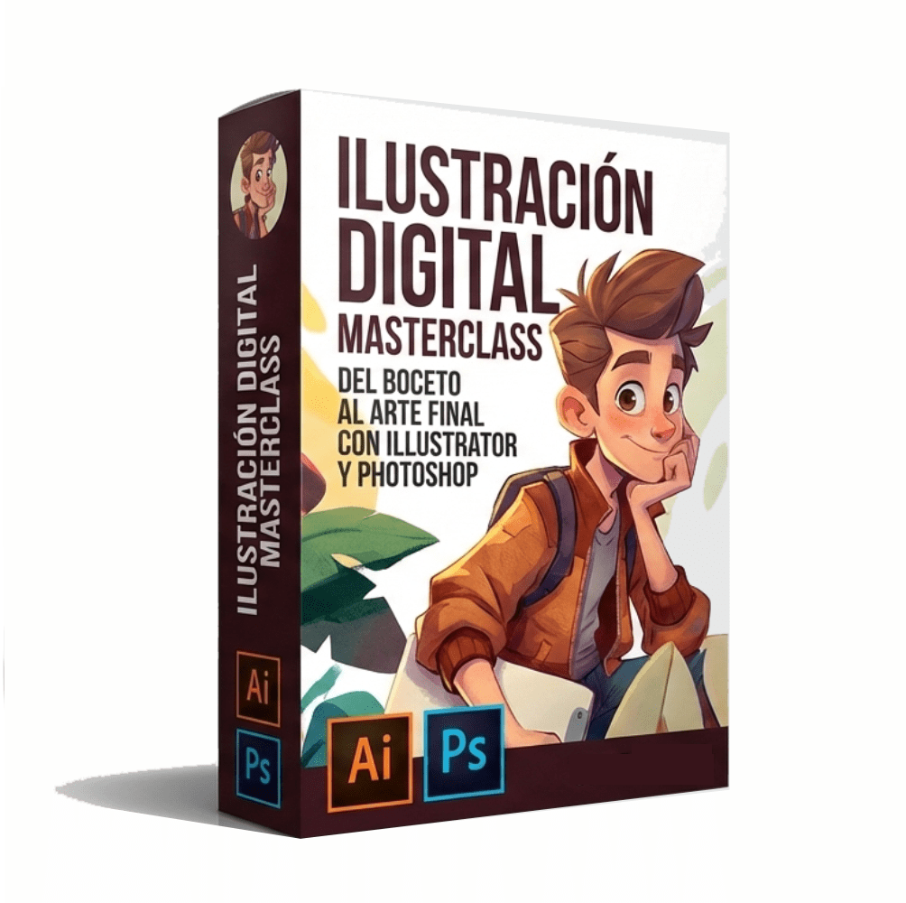 Ilustración digital Masterclass, del boceto al arte final