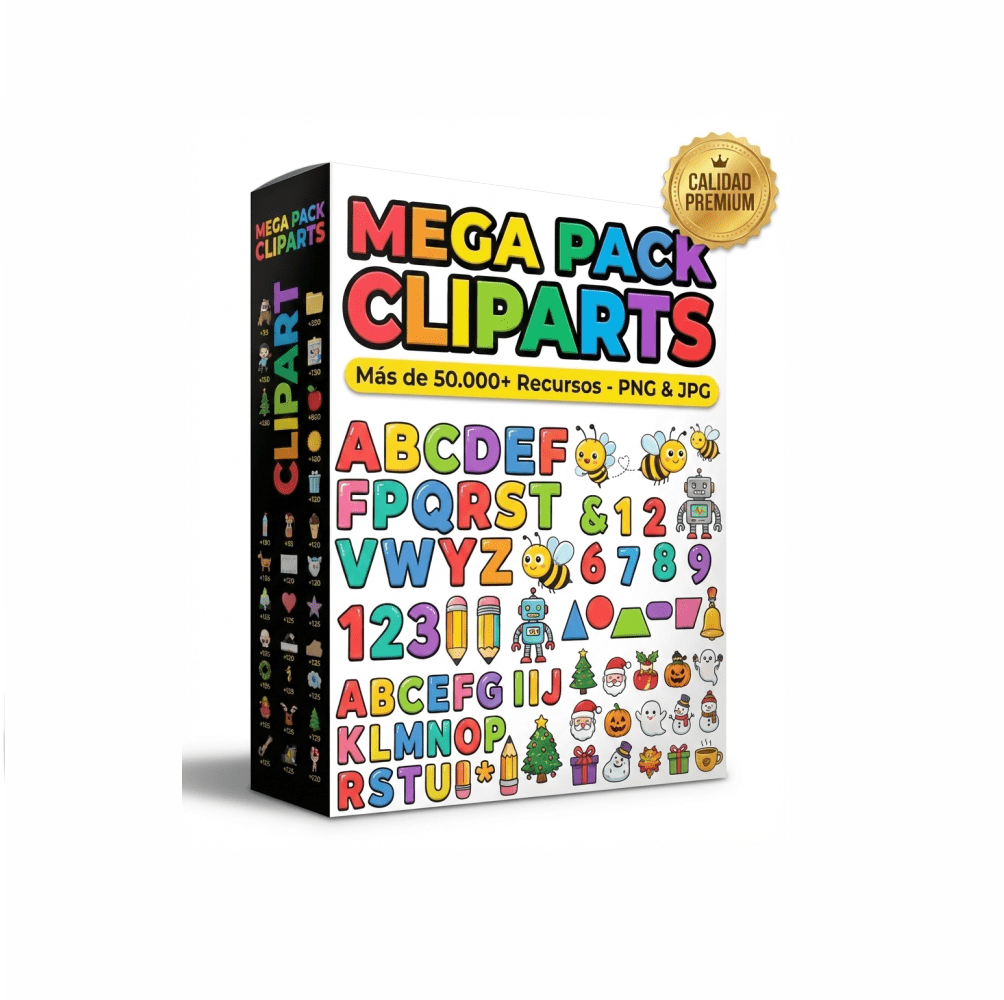 Mega Pack Cliparts, Imprimibles, Candy Bar, Sublimación