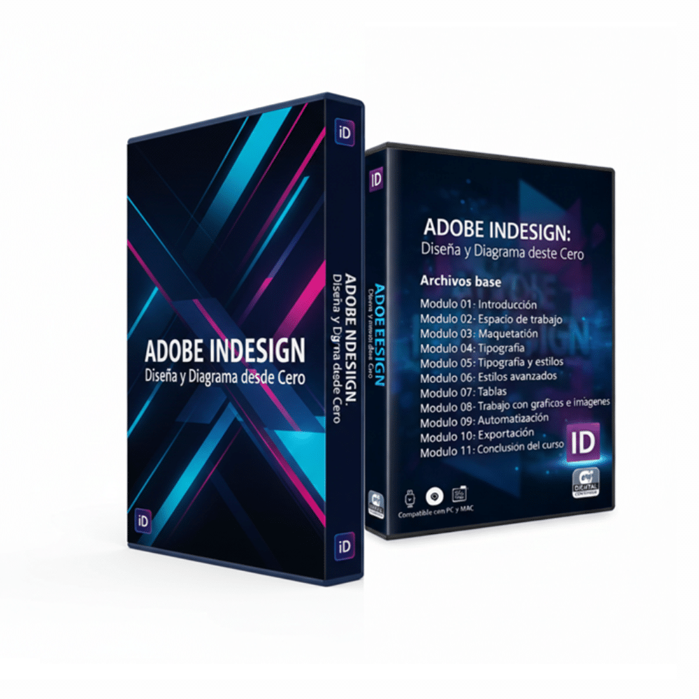 Curso Adobe InDesign diseña y diagrama desde cero Profesional