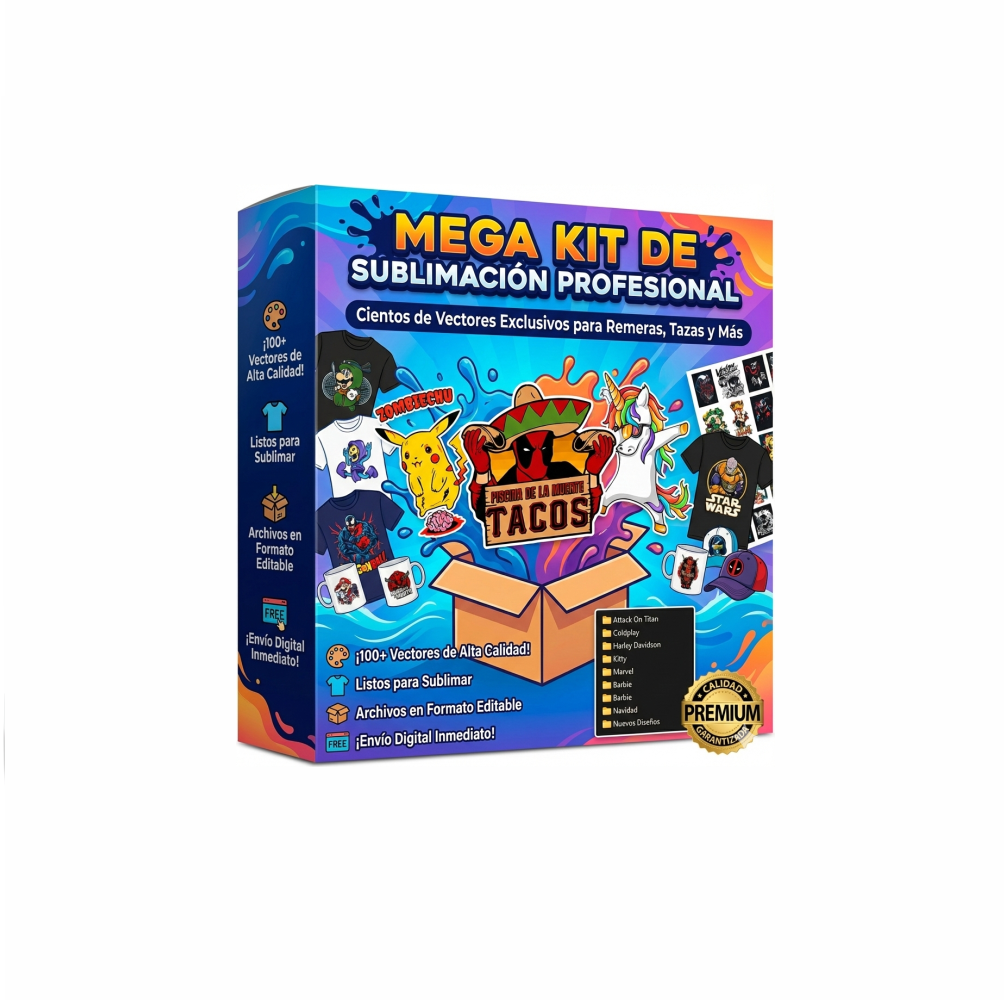 Mega Kit de Sublimación Profesional