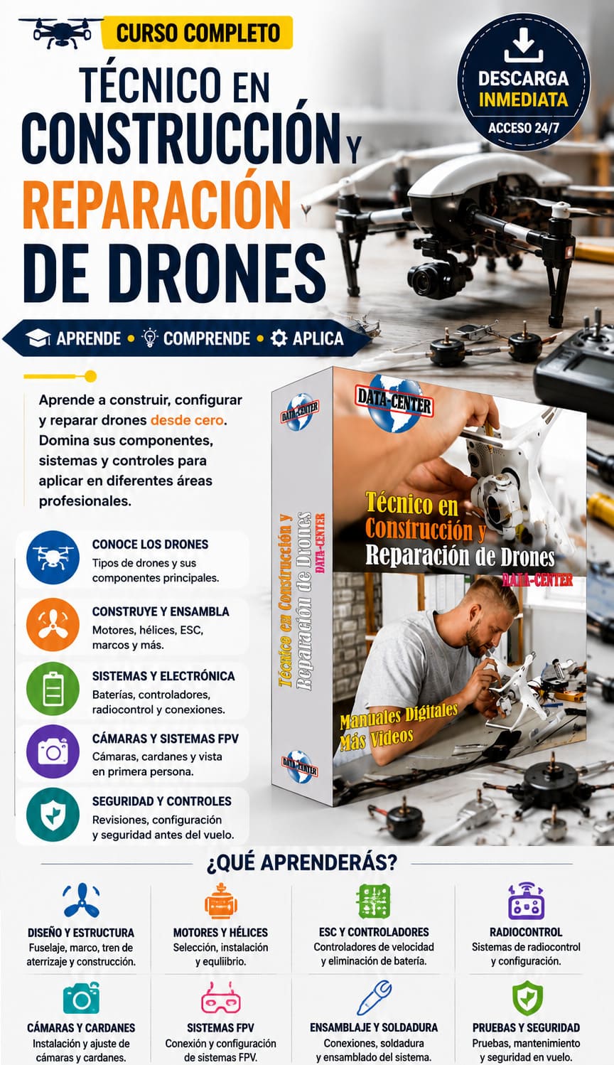 Técnico en Construcción y Reparación de Drones - Imagen 3